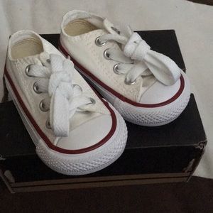 Infant White Converse